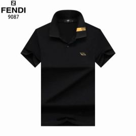 Picture of Fendi Polo Shirt Short _SKUFendiM-3XL8qx0120207